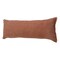 Edge Collections - 14-inch x 36-inch x 7.5-inch - Brown - Stylish Fringe Throw Pillow for Cozy Decor - 1 Piece